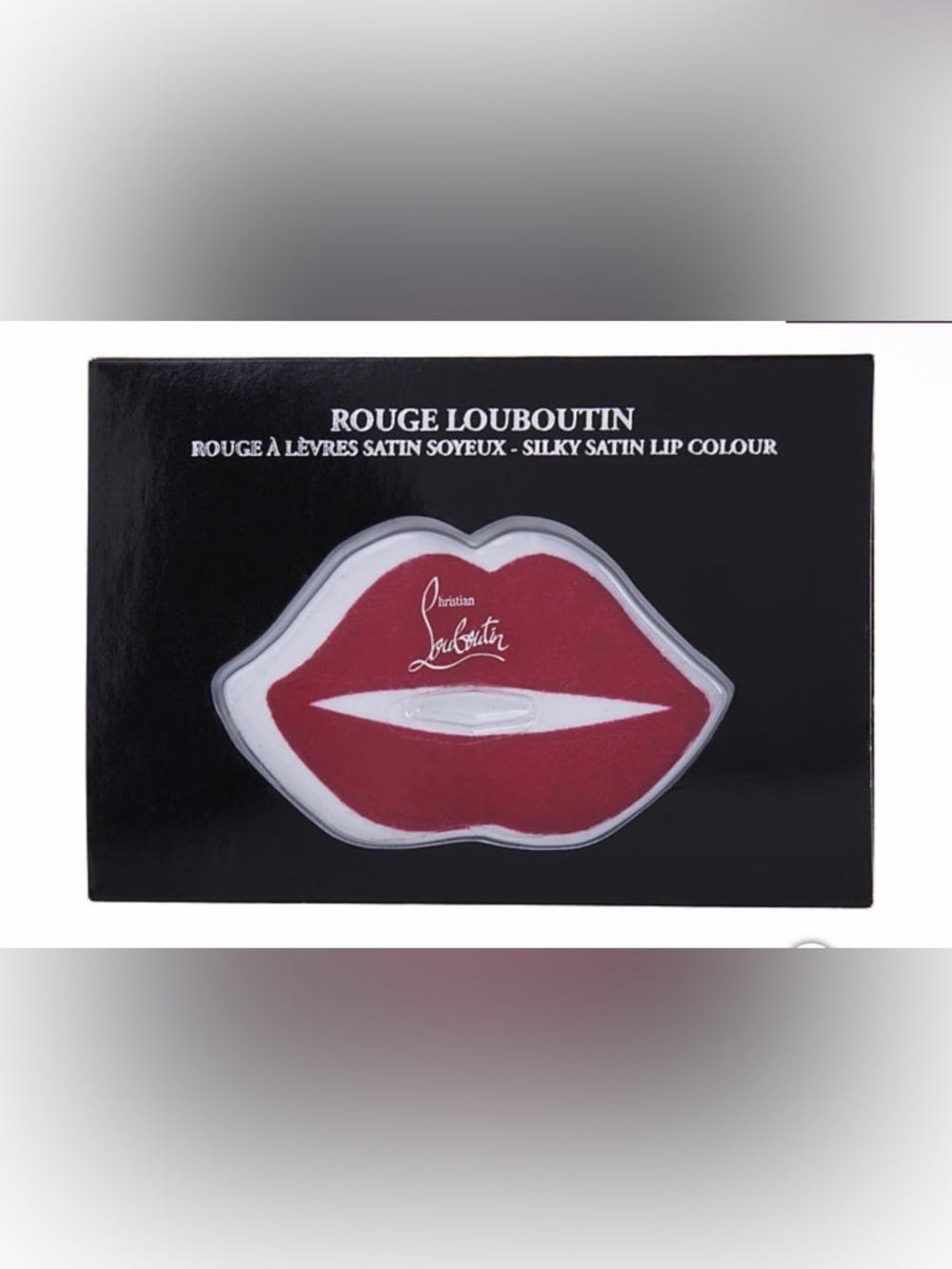 🎀PICK 5/$25 silky satin lip colour rouge louboutin 001 3.7g/0.13oz